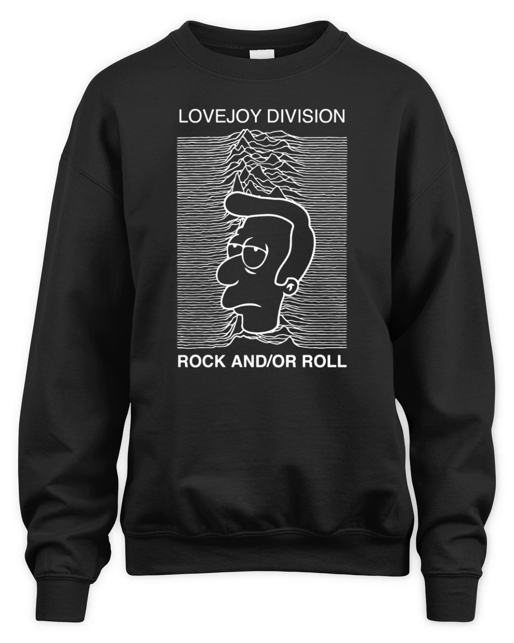 LoveJoy Division Rock and or Roll shirt Unisex Premium Crewneck Sweatshirt