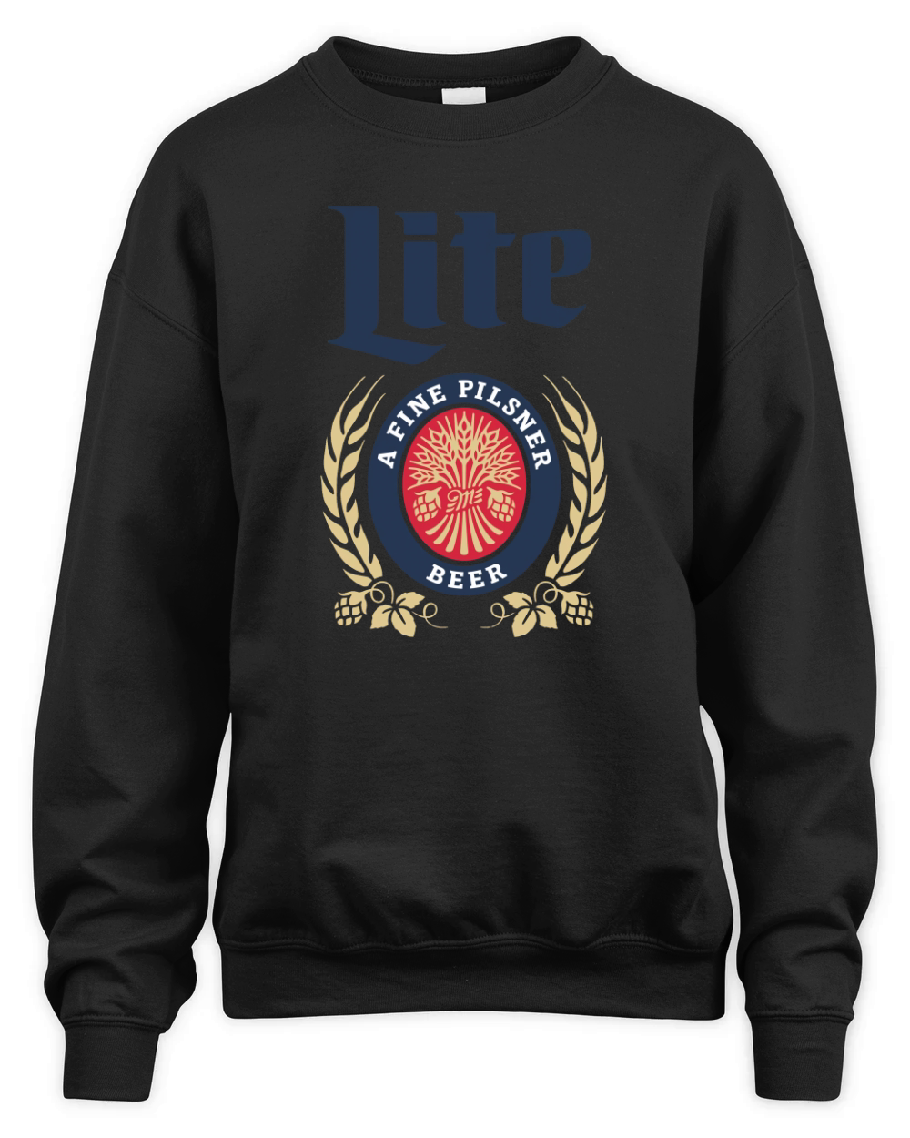 Miller Beer Genuine Draft Unisex Premium Crewneck Sweatshirt