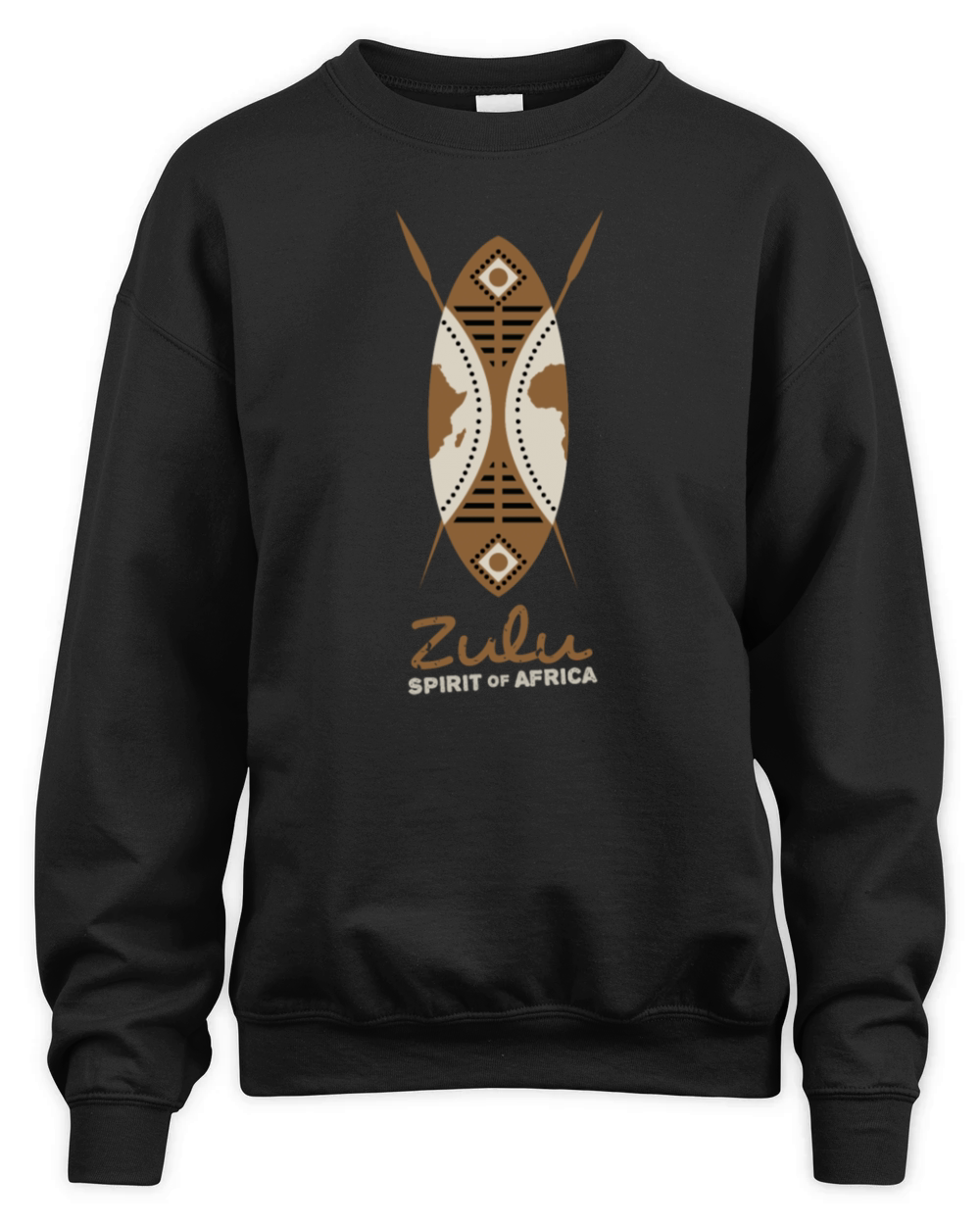 Zulu  Spirit of Africa Unisex Premium Crewneck Sweatshirt