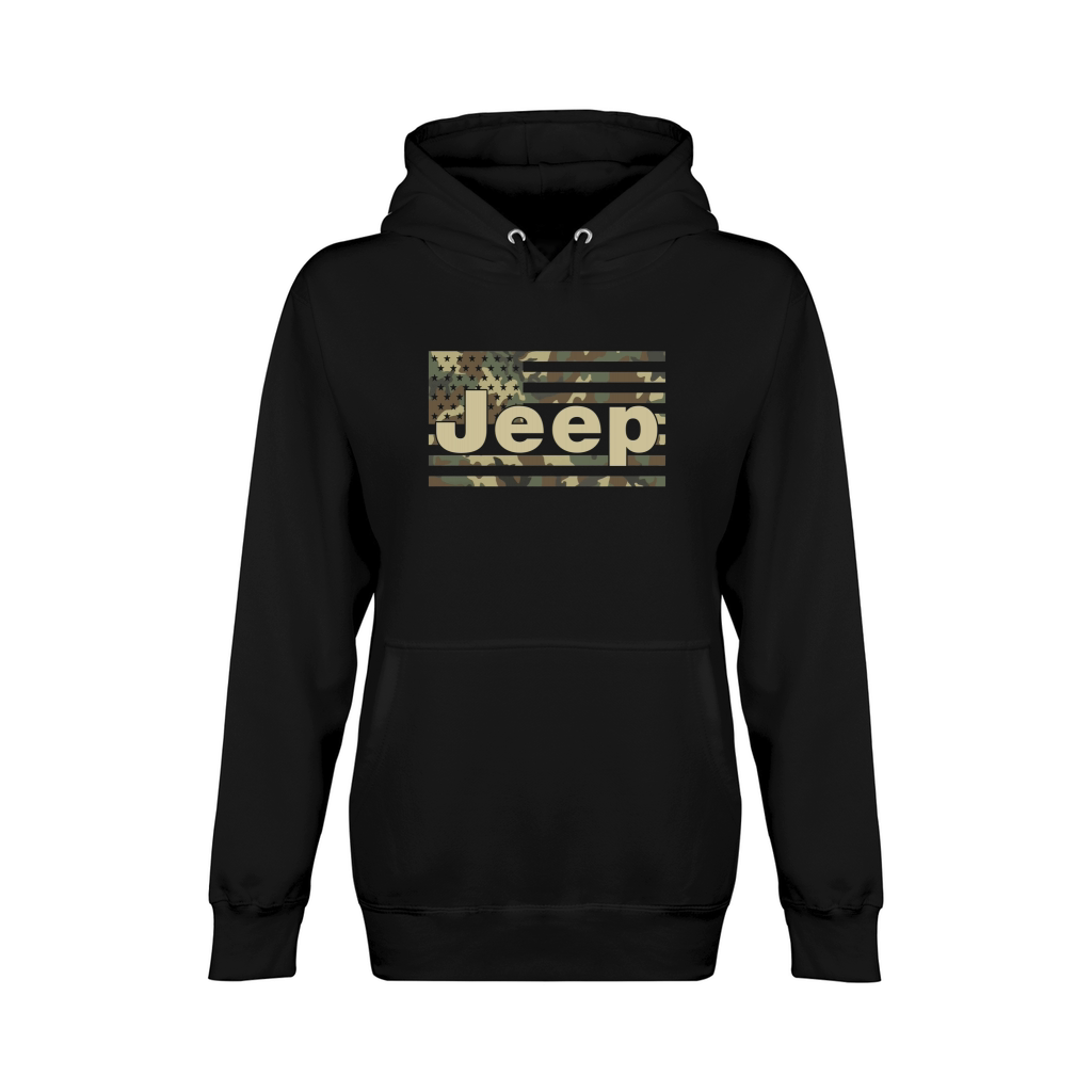 Jeep Camo Unisex Premium Pullover Hoodie