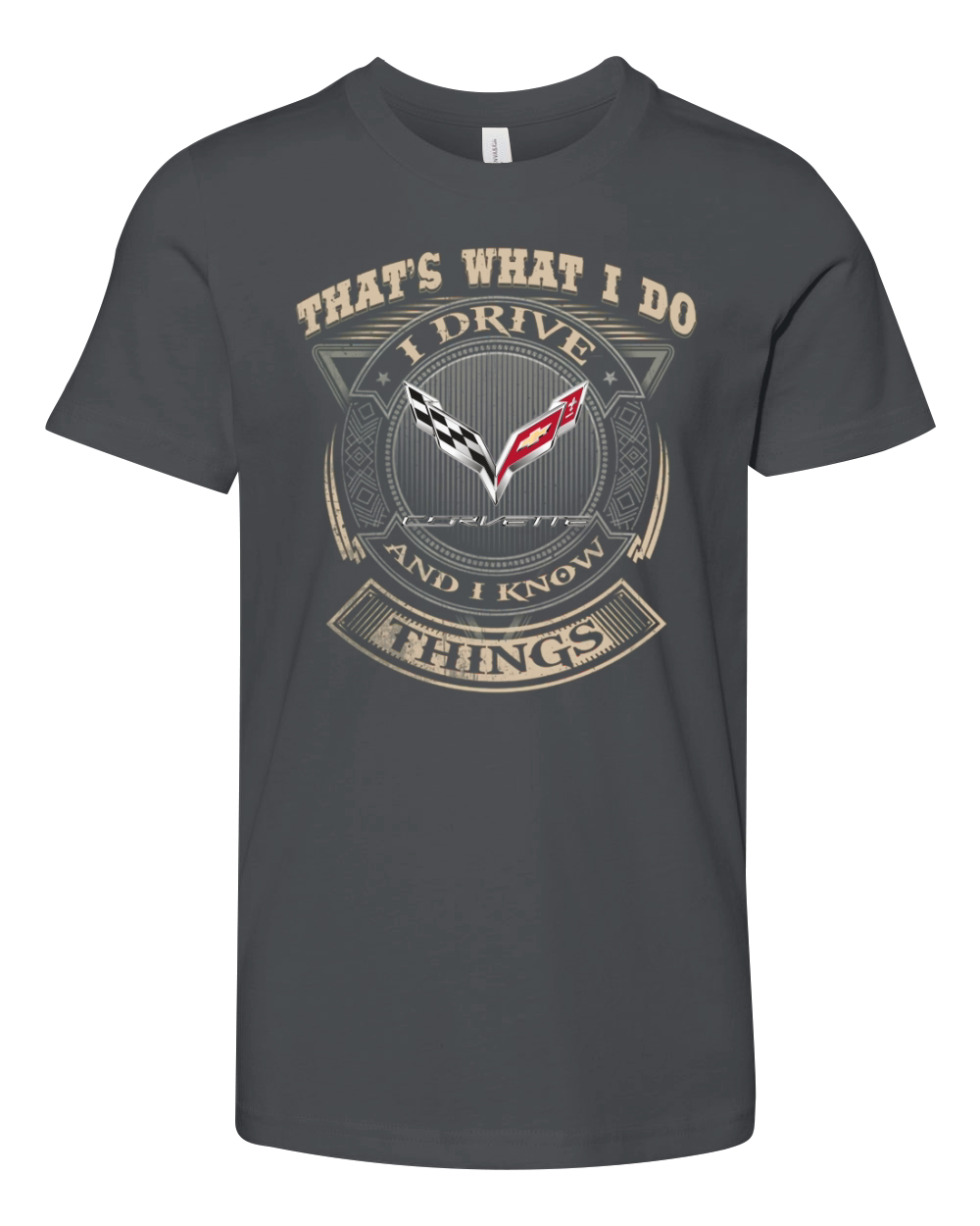 THAT WHAT I DO CORVETTE C7 Youth Unisex Jersey Tee