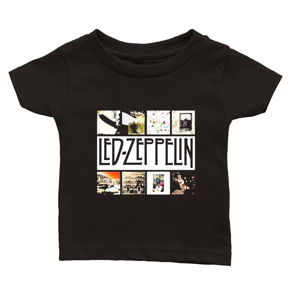 Led Zeppelin Classic Rock Band Classic Baby Crewneck T-shirt