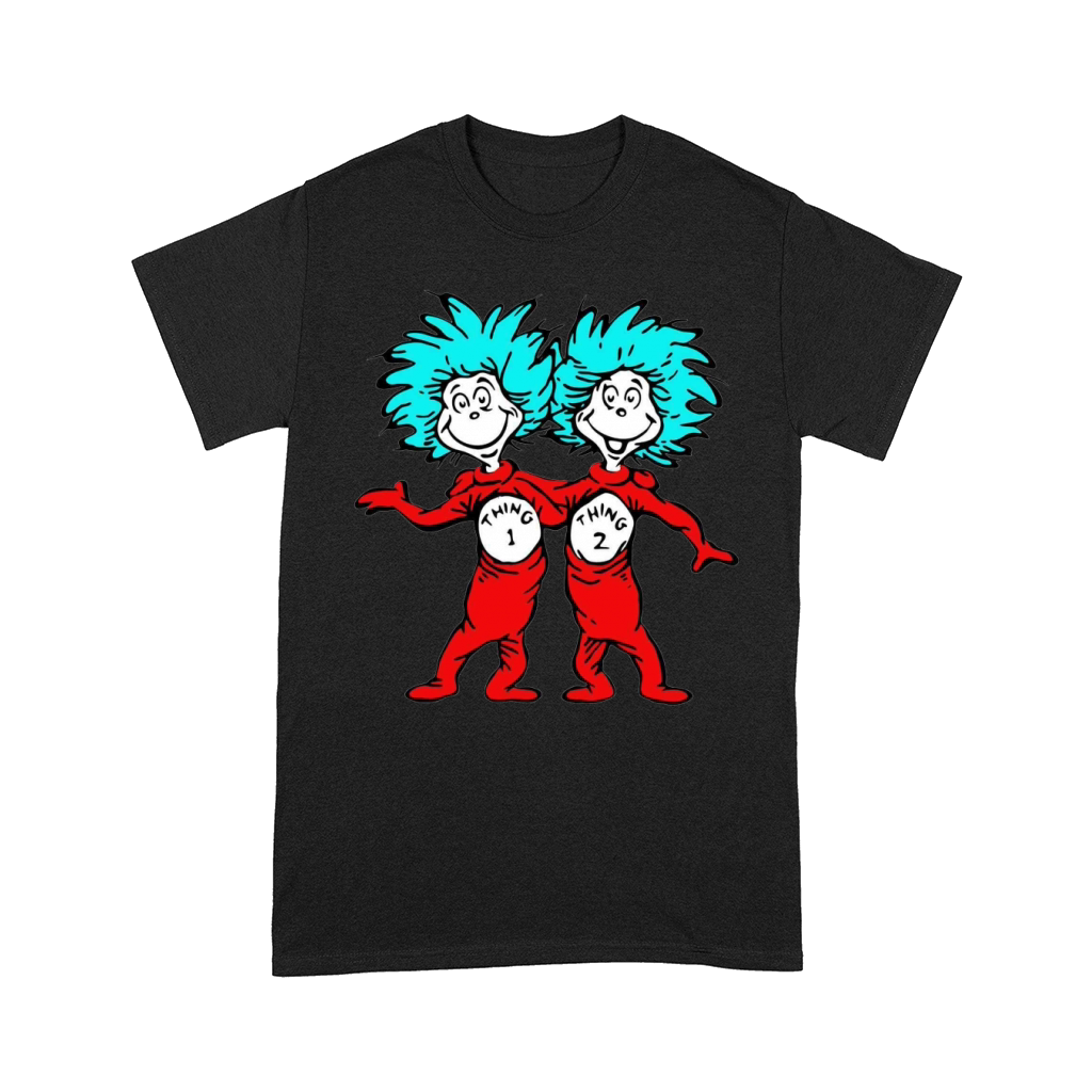 Dr. Seuss Thing 1 Thing 2 Buddies T-shirt Comfort T-shirt