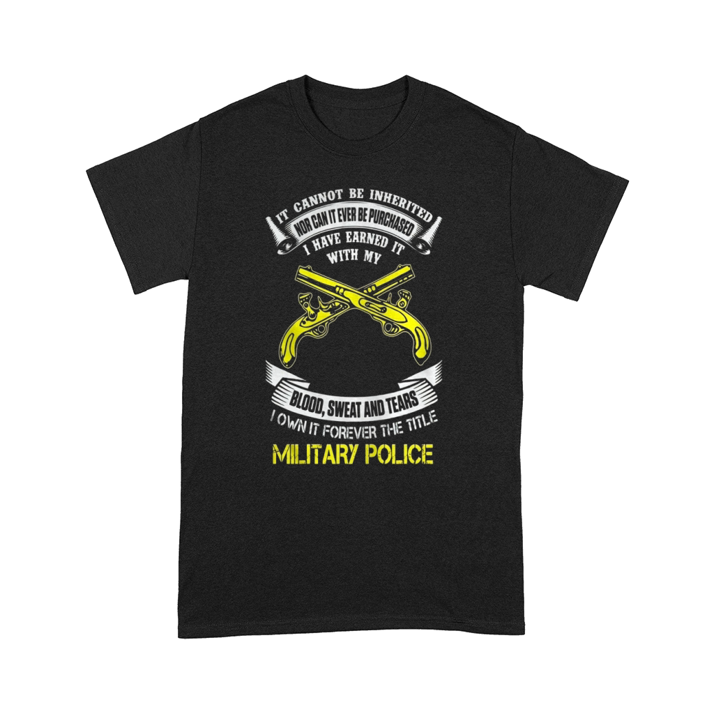 Own forever the title military police shirt Comfort T-shirt