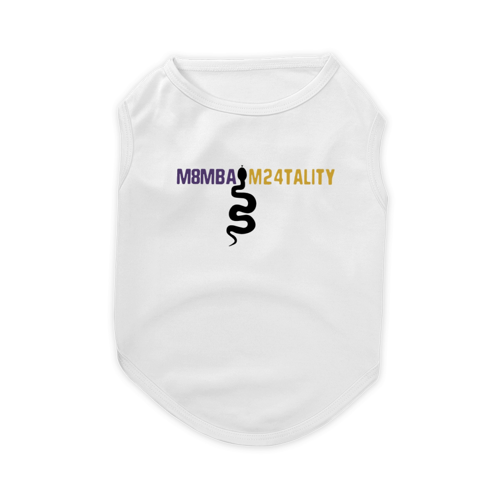 Mamba Mentality shirt Pet T-Shirt