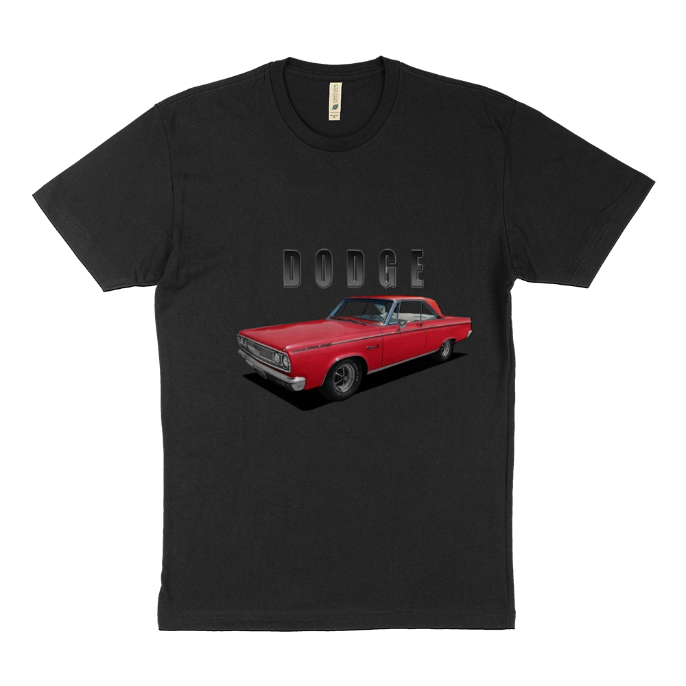 1965 Dodge Coronet 500 Red Sustainable T-Shirt