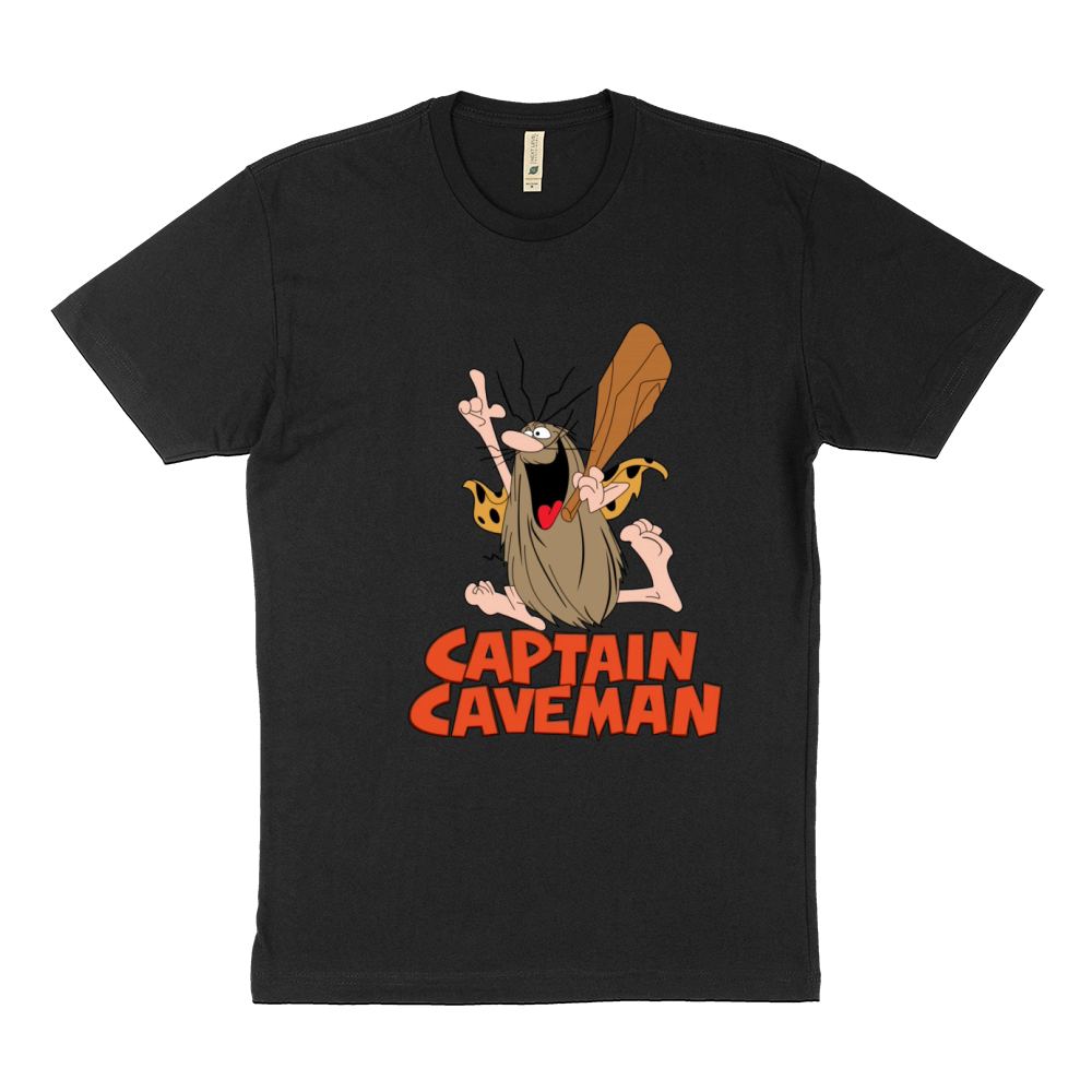 Captain Caveman Sustainable T-Shirt
