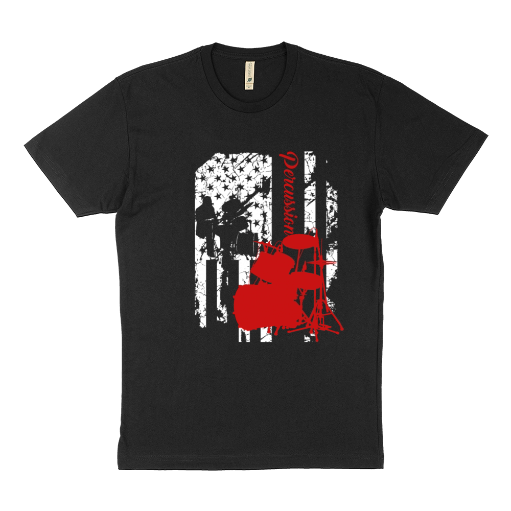 Percussion Flag Shirt Sustainable T-Shirt