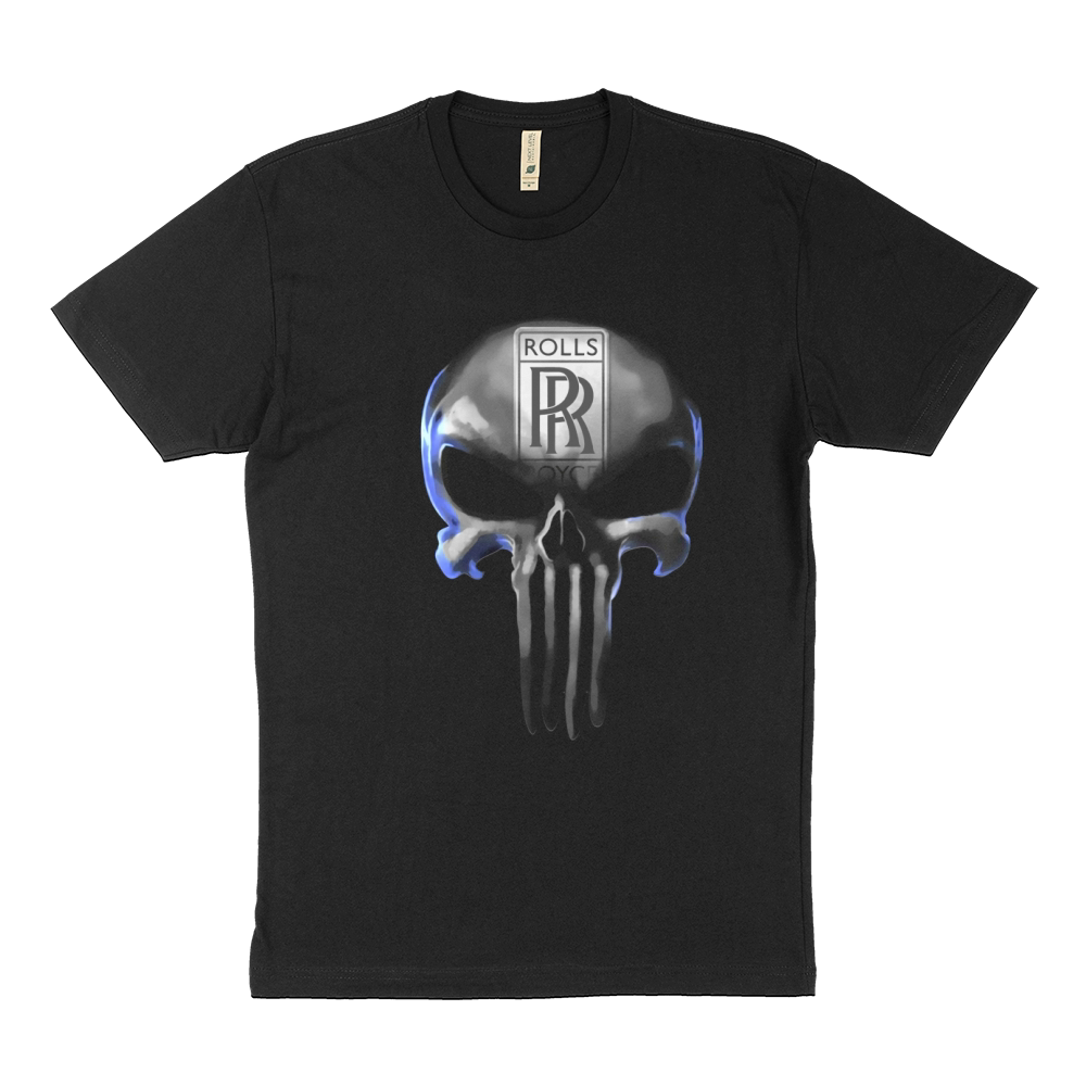 Rolls Royce Skull V1 T-shirt, Rolls Royce Skull V1 Hoodies Sustainable T-Shirt