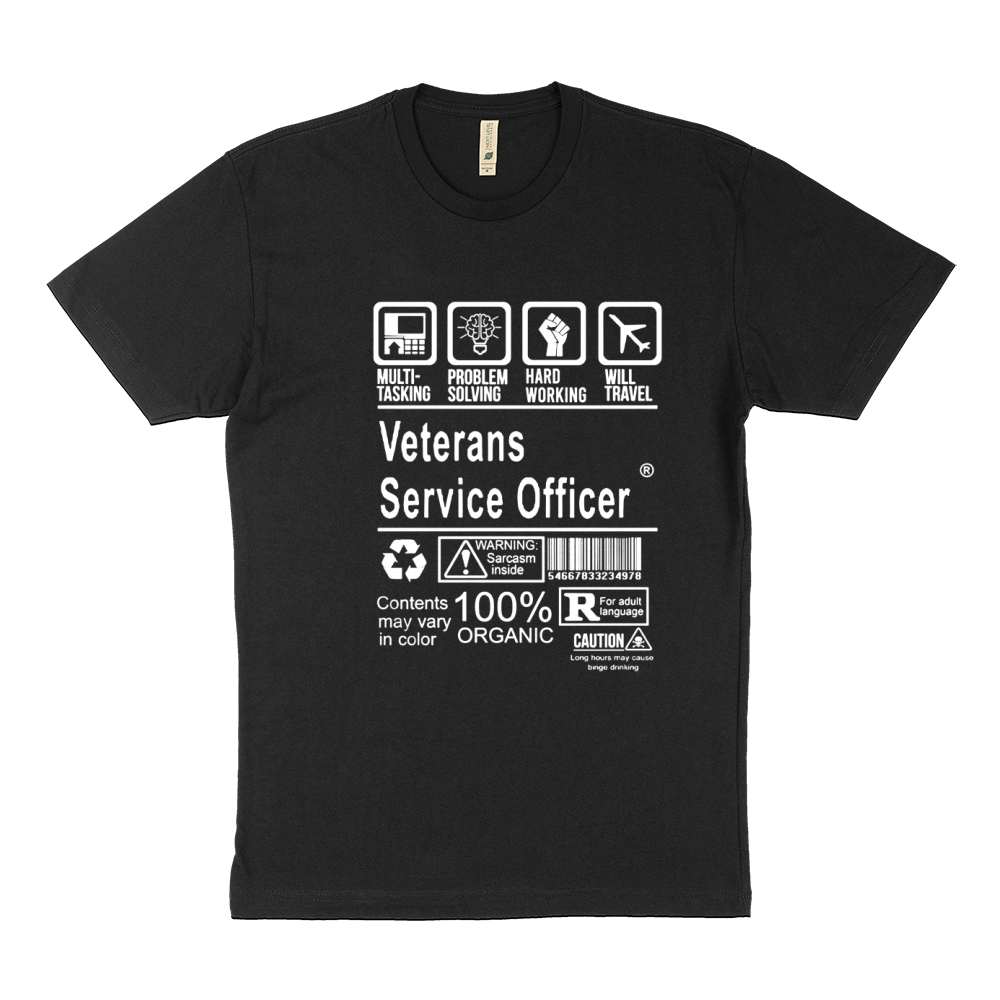 VETERANS SERVICE OFFICER Sustainable T-Shirt
