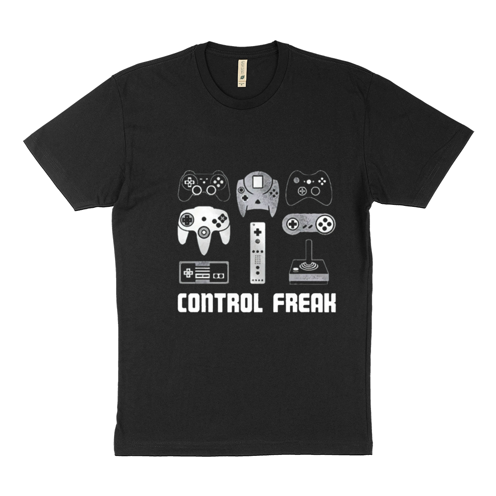 Video Game Control Freak Sustainable T-Shirt