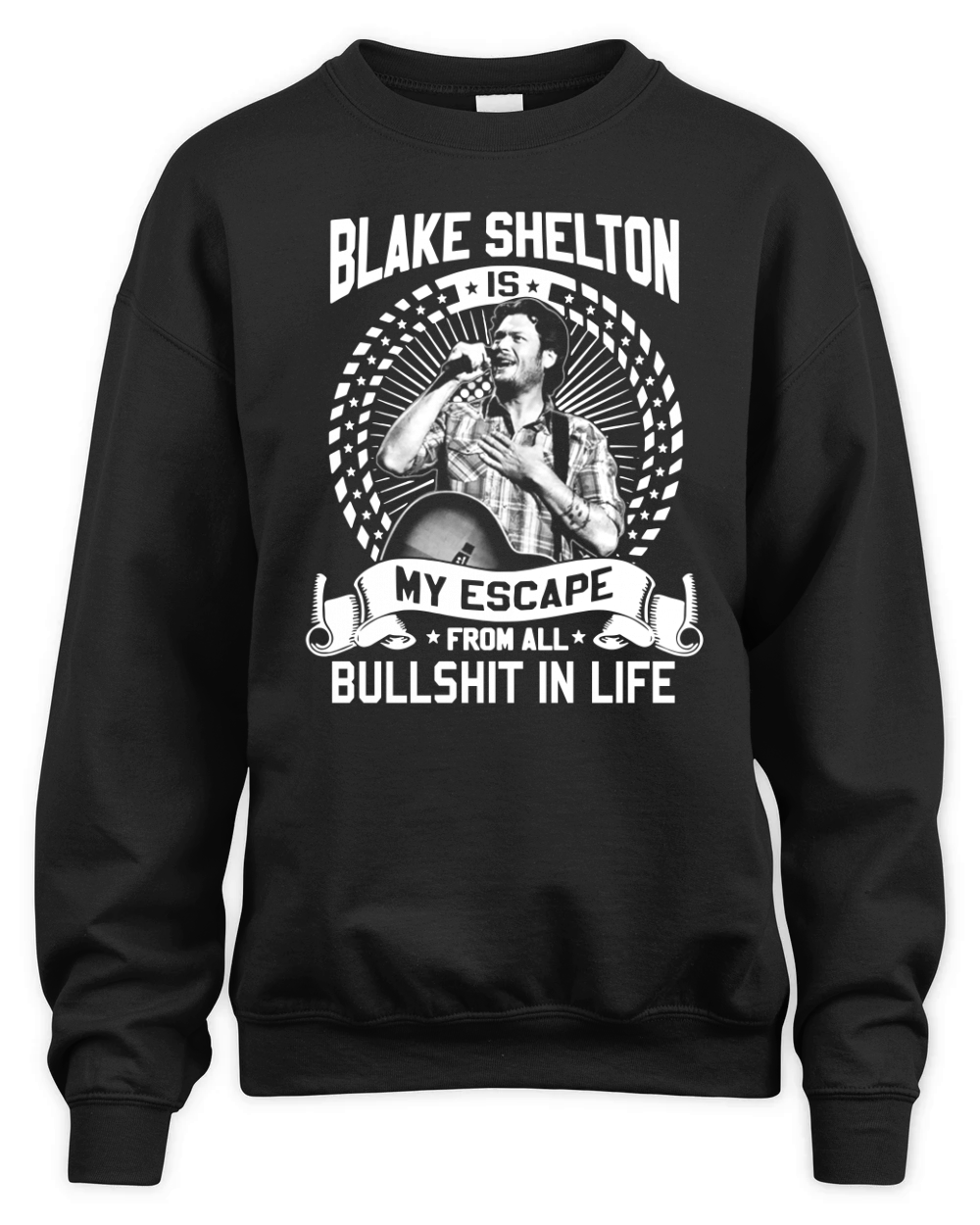 Blake Shelton Unisex Premium Crewneck Sweatshirt