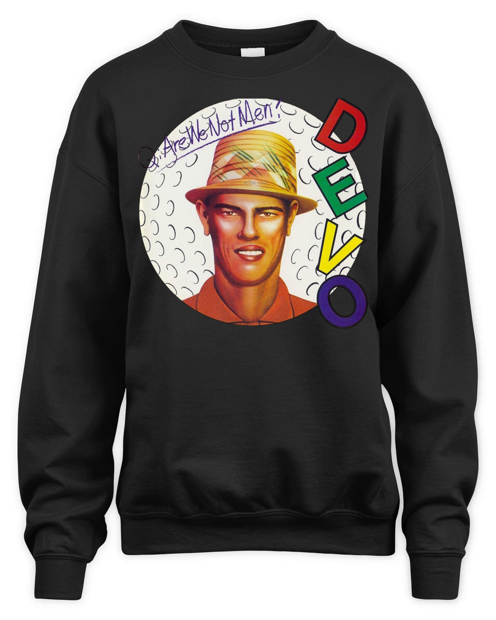 Devo Are We Not Men? Unisex Premium Crewneck Sweatshirt