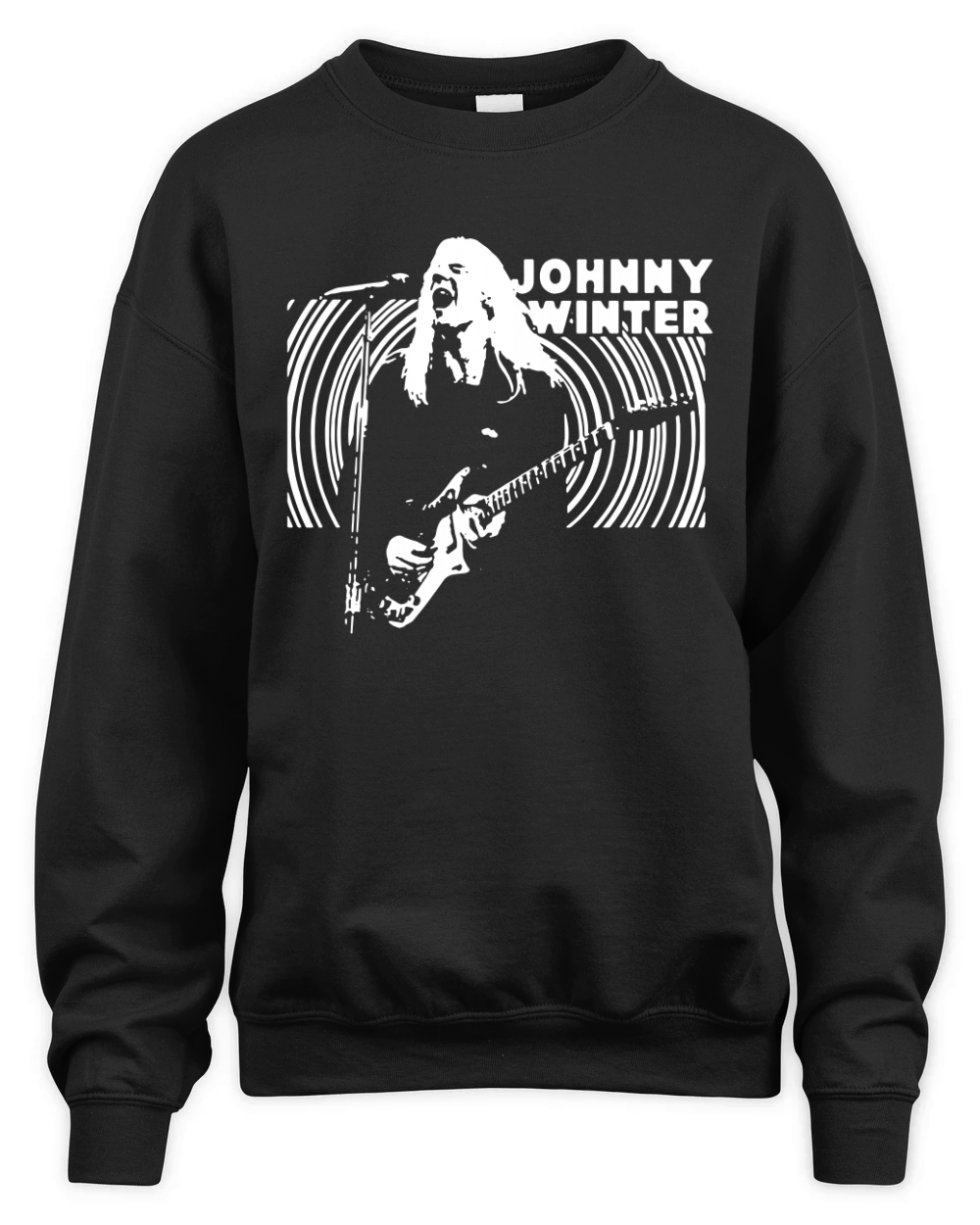 Johnny Winter T-shirt Unisex Premium Crewneck Sweatshirt