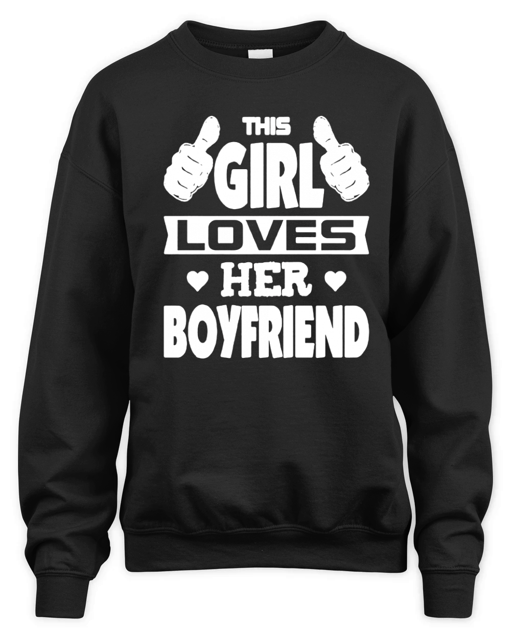 LOVES-HER-BOYFRIEND Unisex Premium Crewneck Sweatshirt