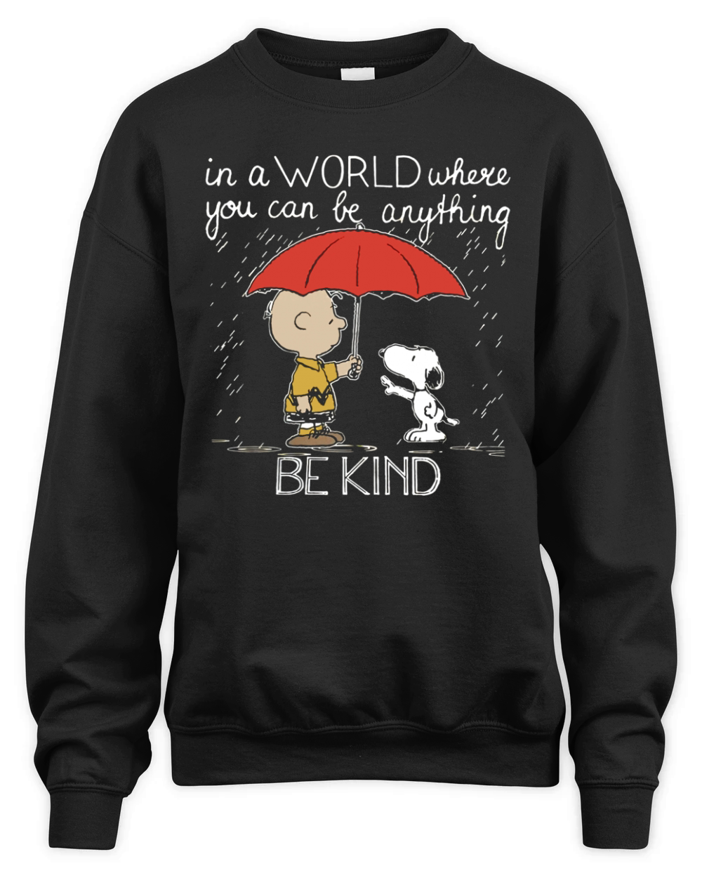 Snoopy Be Kind Unisex Premium Crewneck Sweatshirt