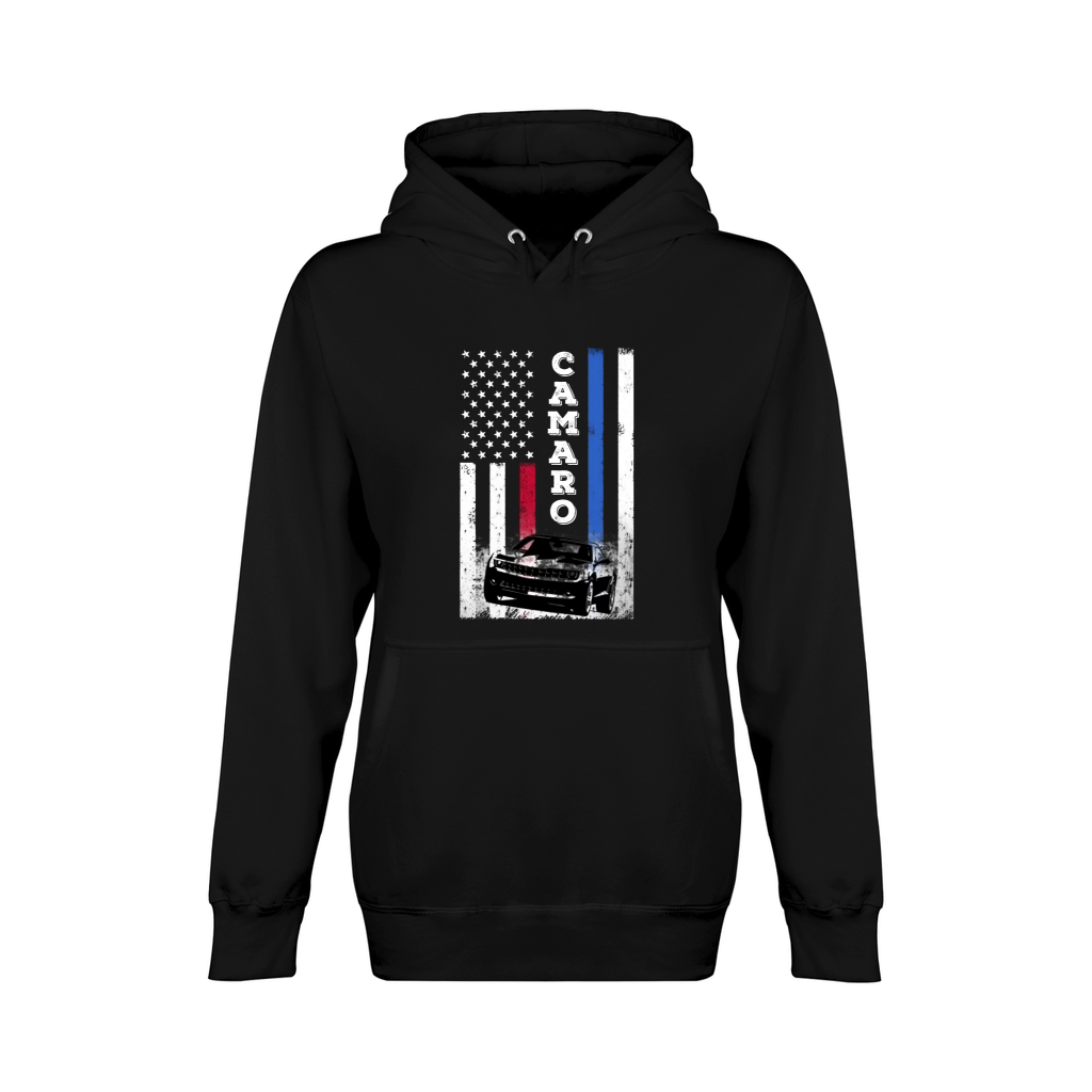 Camaro lover - American flag T-shirt Unisex Premium Pullover Hoodie
