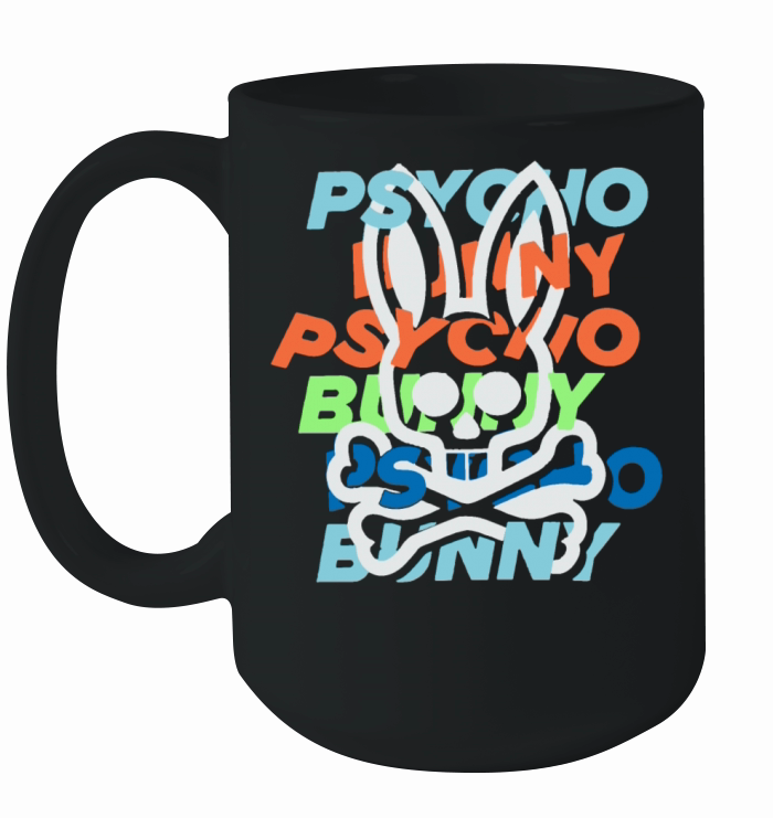 Bunny Psycho Horror Ceramic Mug