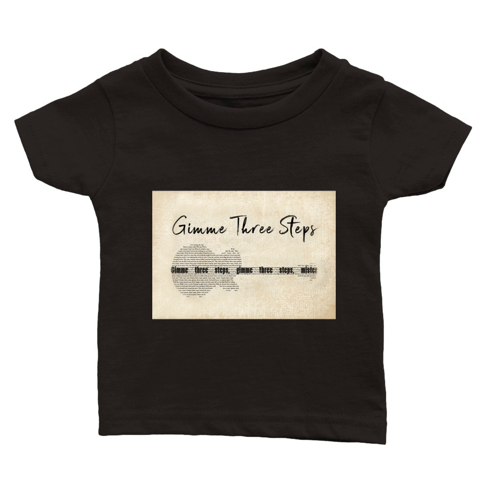Campaign- Gimme Three Steps Classic Baby Crewneck T-shirt