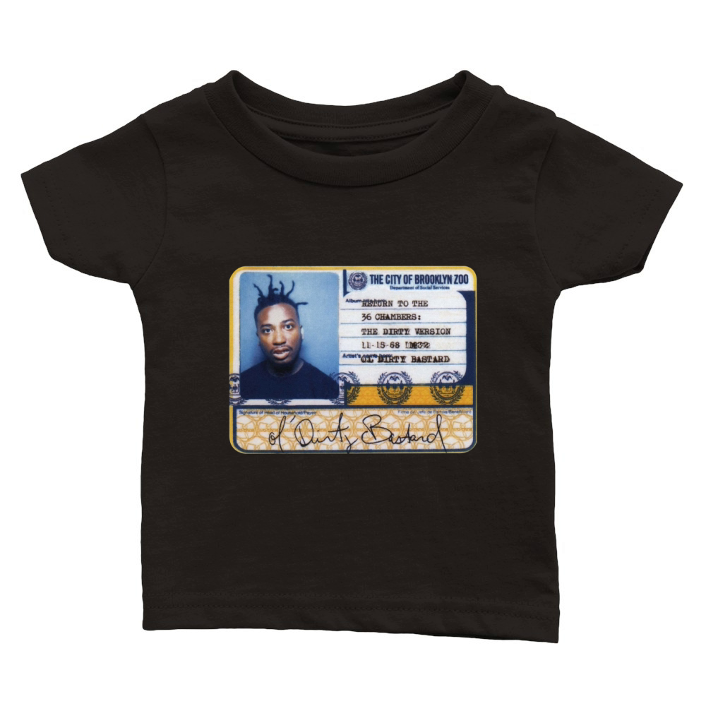 DunkShirt New Ol Dirty Bastard ODB Rap Hip Hop Classic Baby Crewneck T-shirt