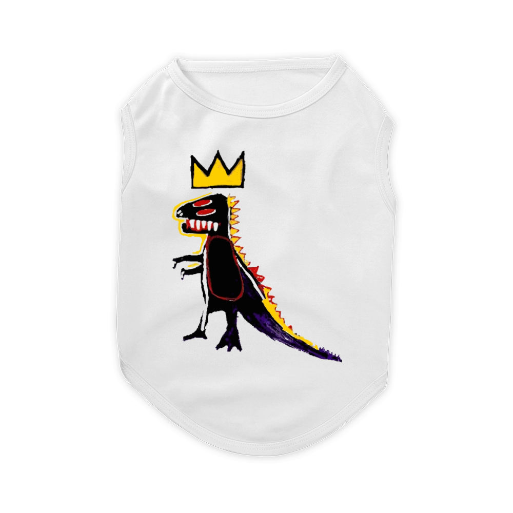 Basquiat Dinosaur Pet T-Shirt