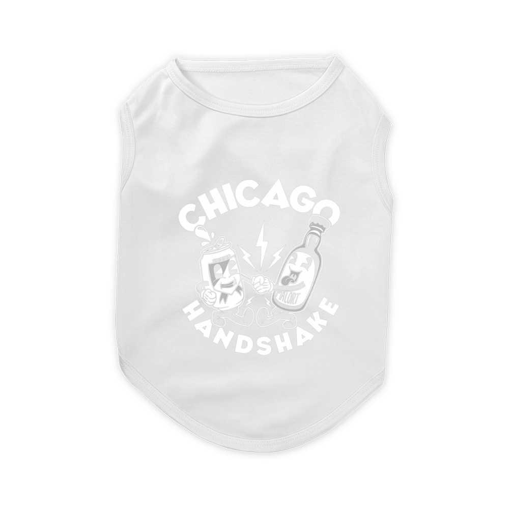 CHICAGO HANDSHAKE Pet T-Shirt