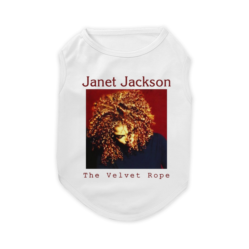 Janet Jackson - The Velvet Rope Pet T-Shirt