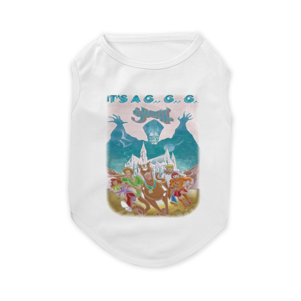 Scooby  Ghost Pet T-Shirt