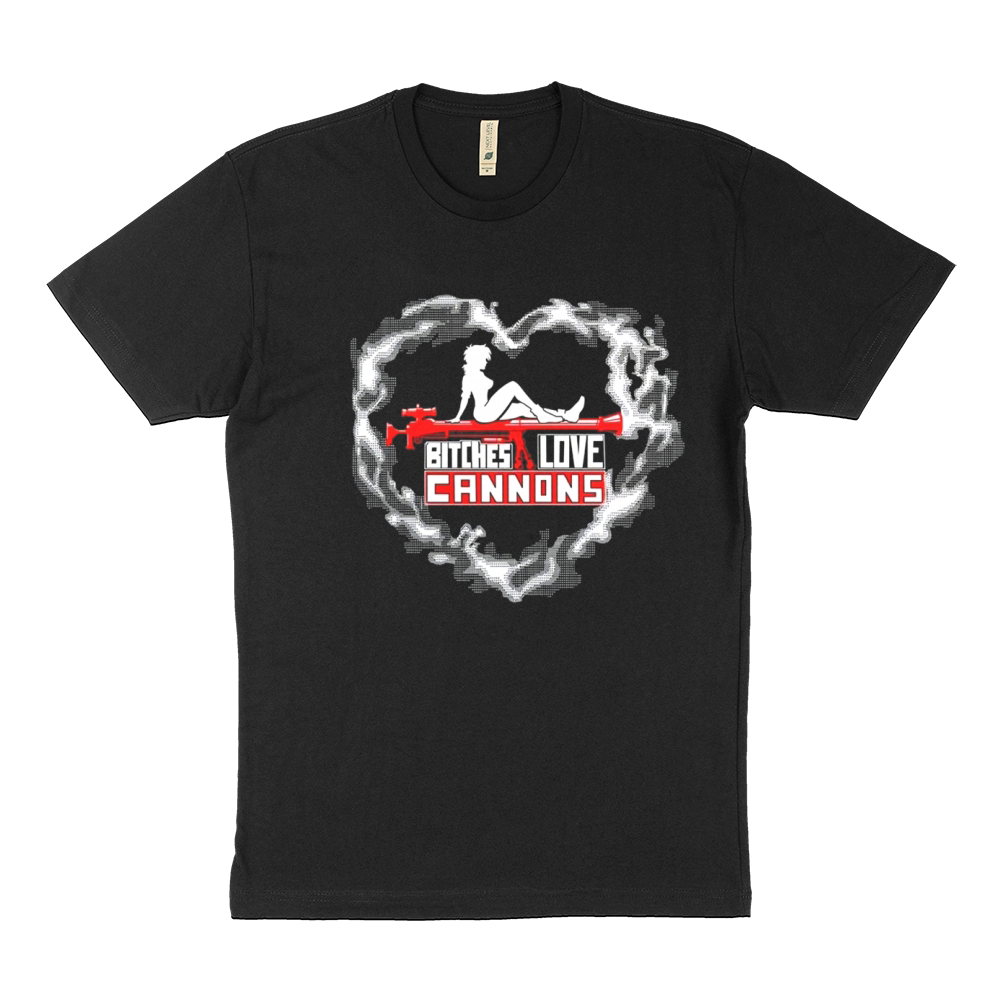 Bitches Love Cannons Sustainable T-Shirt