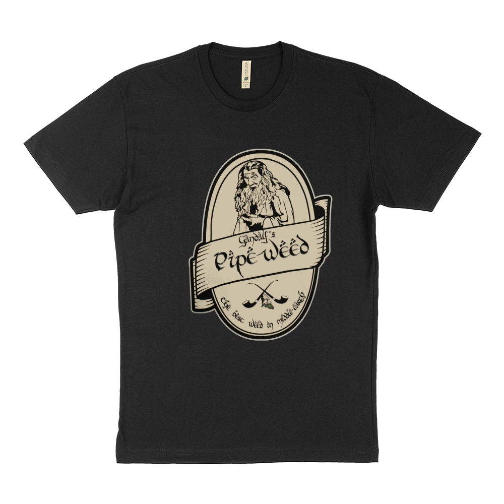 Gandalf Pipe Weed Sustainable T-Shirt