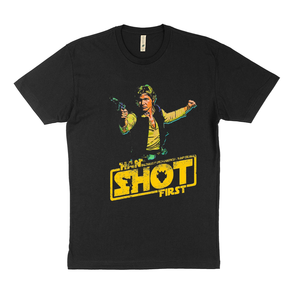 Han Shot First Sustainable T-Shirt