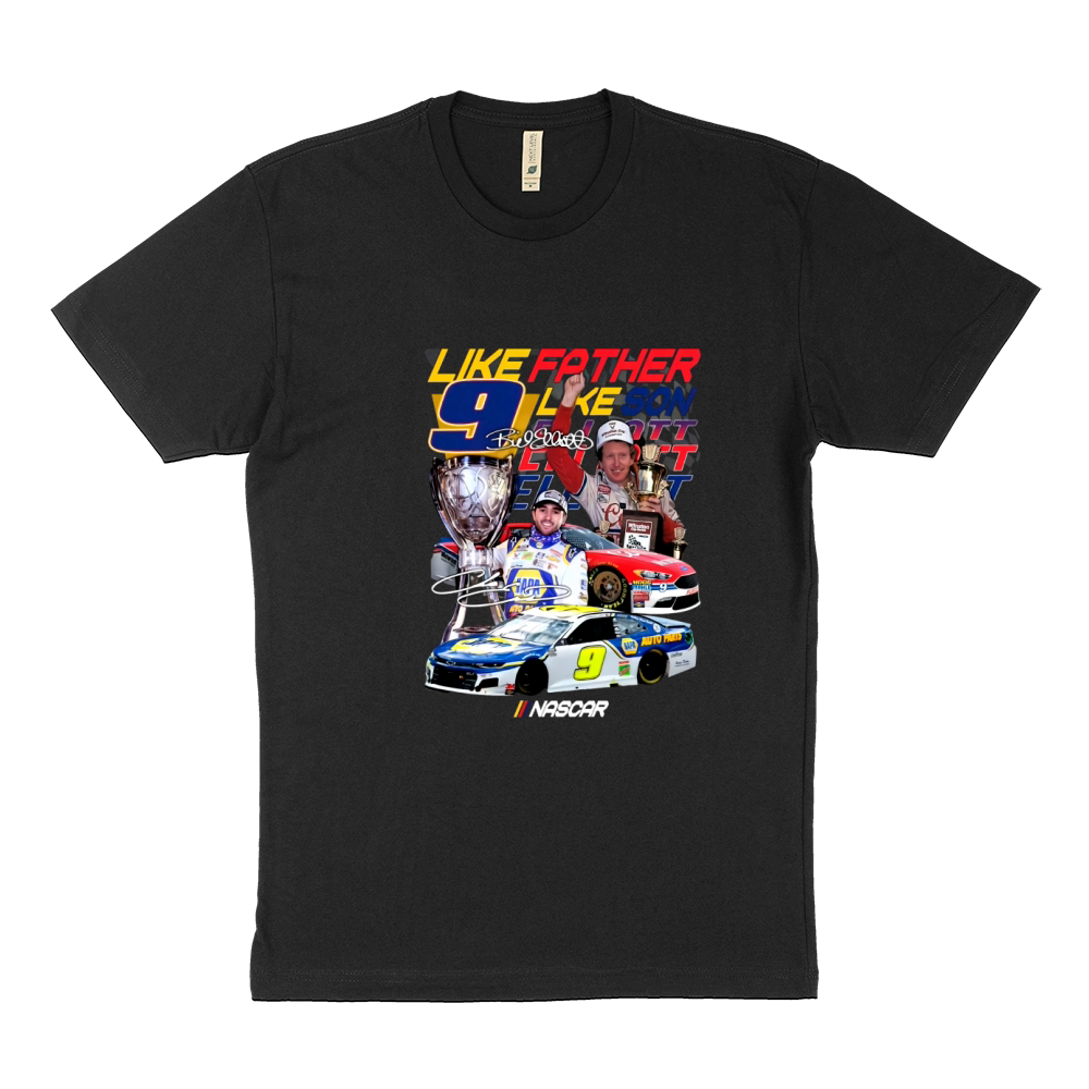 Like Father Like Son 9 Chase Elliott Signature Sustainable T-Shirt