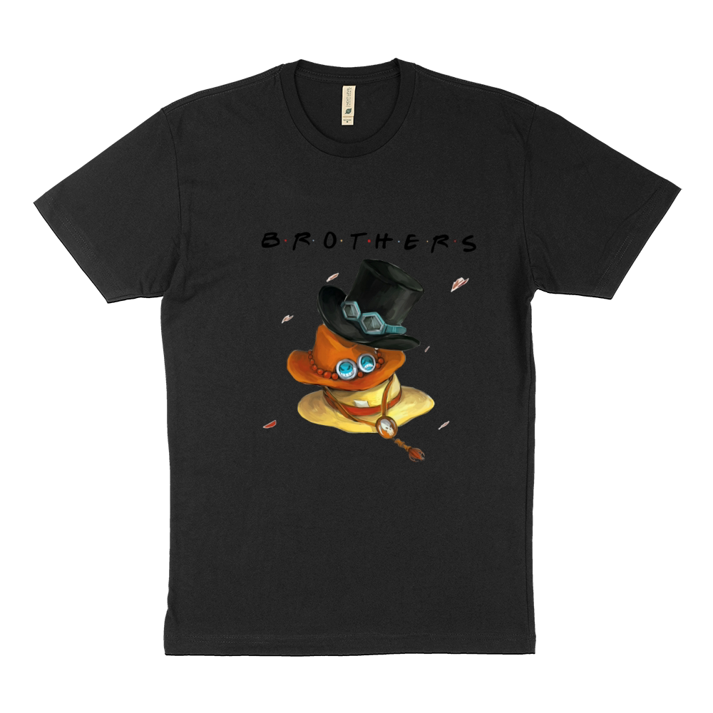 One Piece Straw hat Luffy Ace and Sabo Three Brothers Friends shirt Sustainable T-Shirt