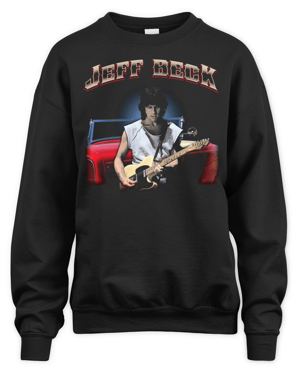 Jeff Beck - Unisex Long Sleeve Unisex Premium Crewneck Sweatshirt