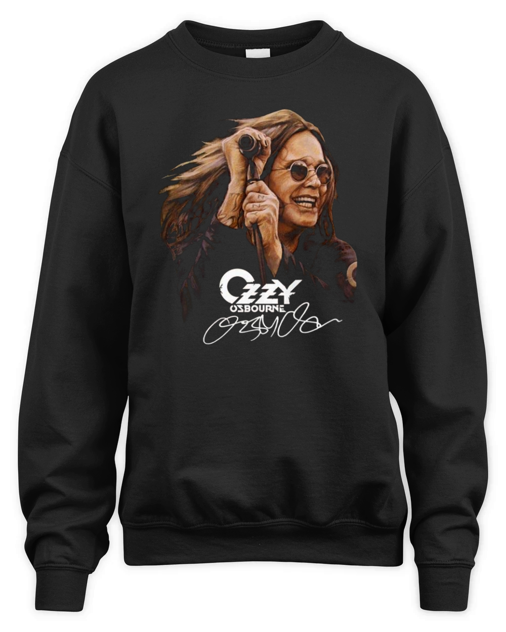 Ozzy Osbourne signature shirt Unisex Premium Crewneck Sweatshirt