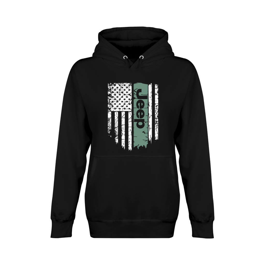 JEEP FLAG Unisex Premium Pullover Hoodie
