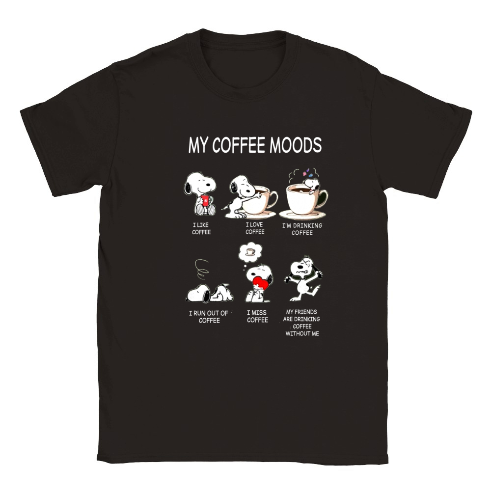 Snoopy Kaffee Classic Kids Crewneck T-shirt