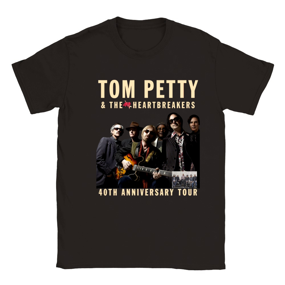 TOM PETTY &amp;amp; THE HEARTBREAKERS-40TH ANNIVERSARY TOUR shirt Classic Kids Crewneck T-shirt