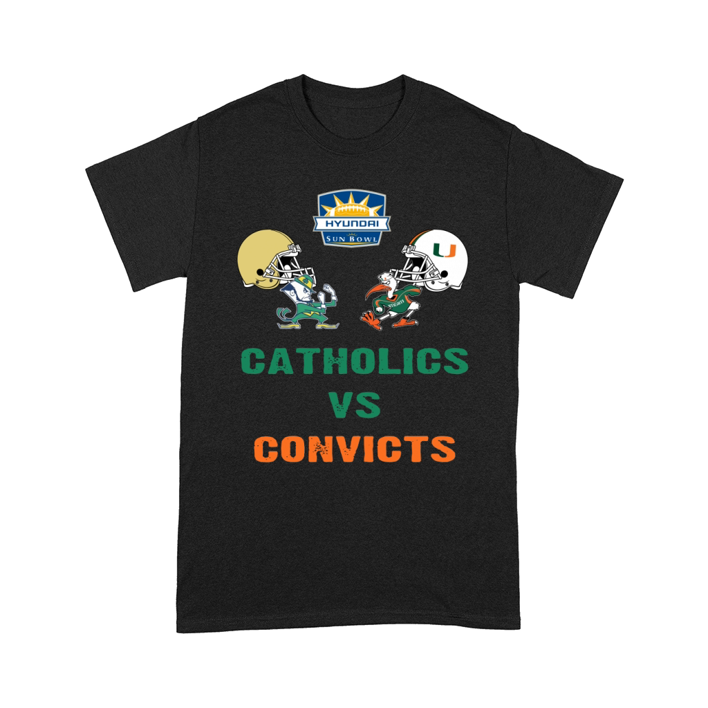 Catholics Vs. Convicts 1988 Classic T Shirt Vintage Comfort T-shirt