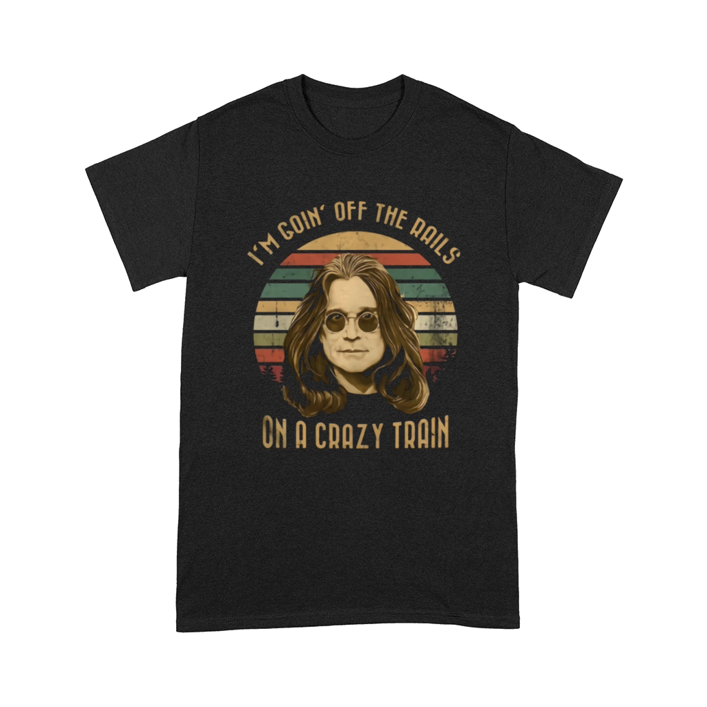 Ozzy Osbourne On A Crazy Train Vintage Comfort T-shirt