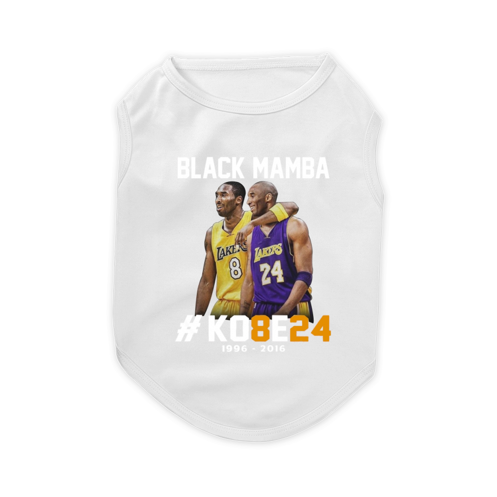 Black Mamba Kobe24 Pet T-Shirt