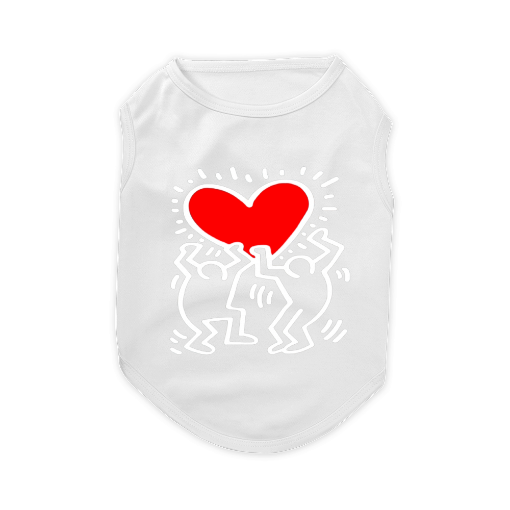 Keith Haring Love new Pet T-Shirt