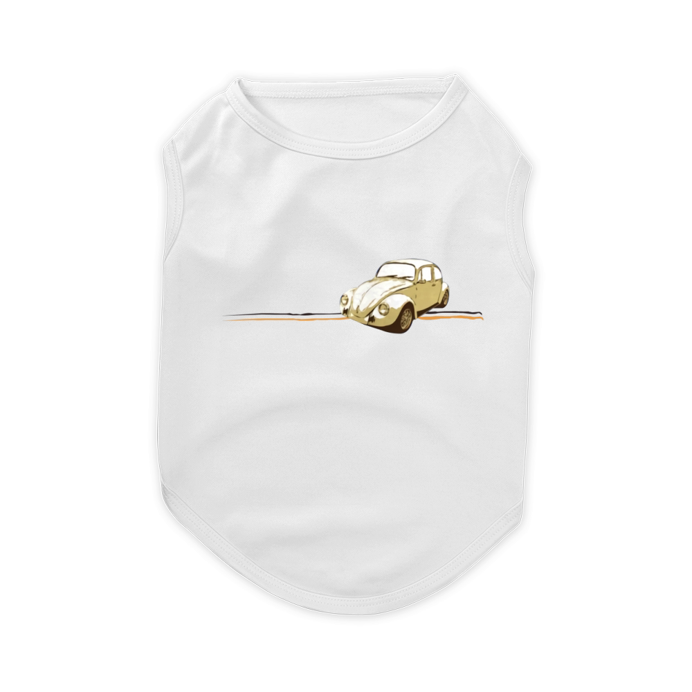 Vw Vintage Beetle Pet T-Shirt