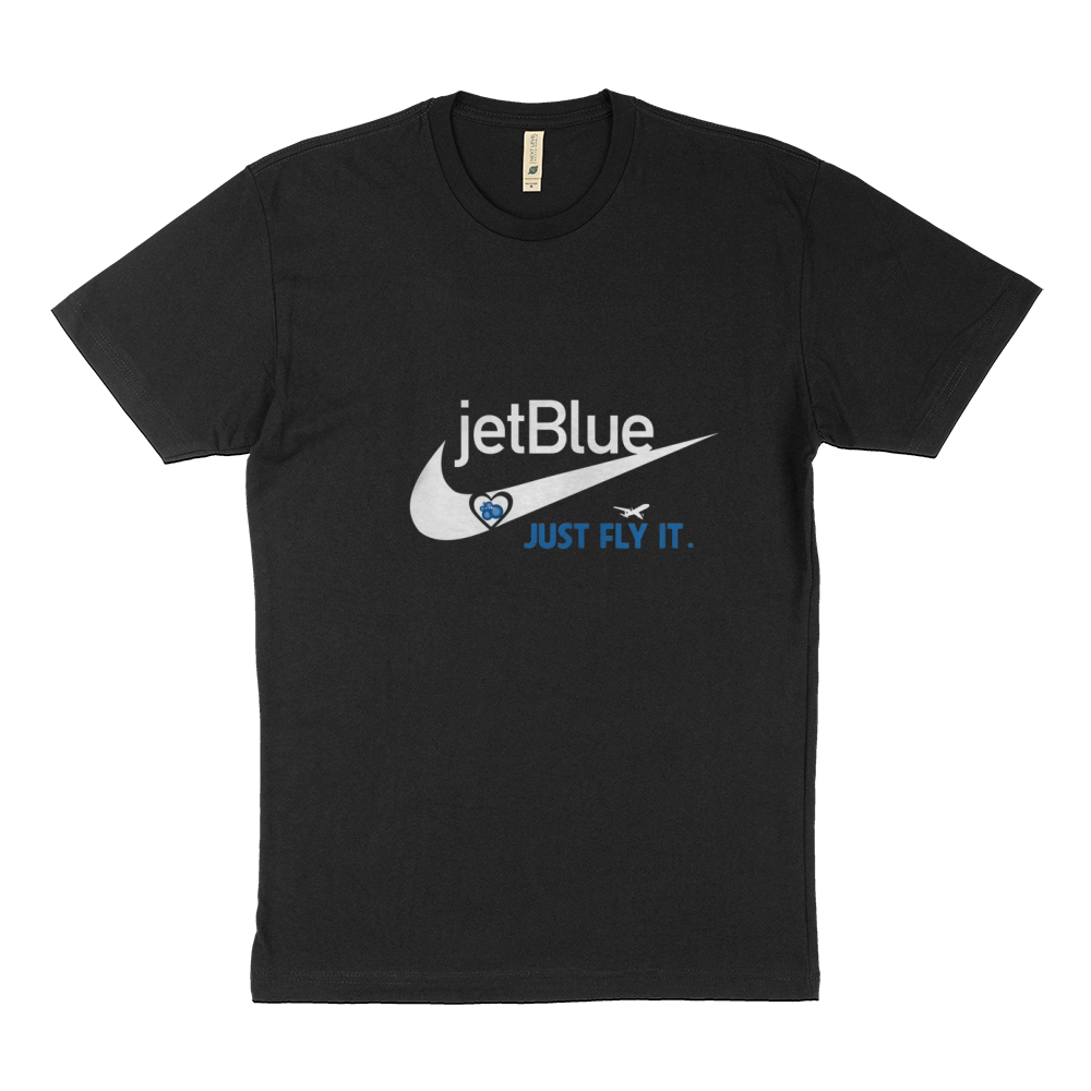 jetblue love Sustainable T-Shirt