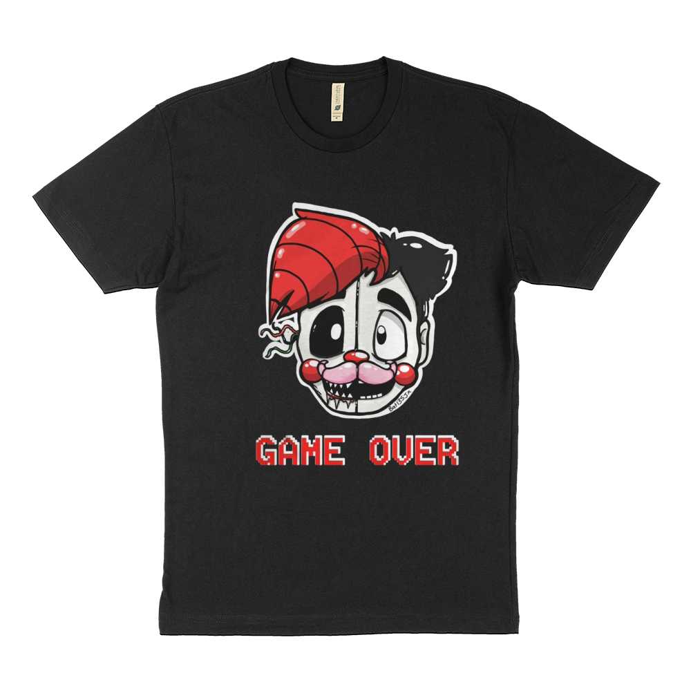 Markiplier Game Over Warfstache T-Shirt Sustainable T-Shirt