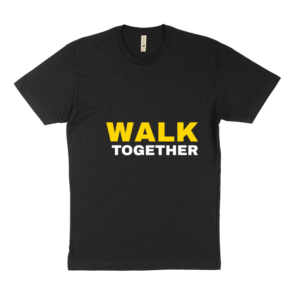 Walk Together Walk at Home Sustainable T-Shirt