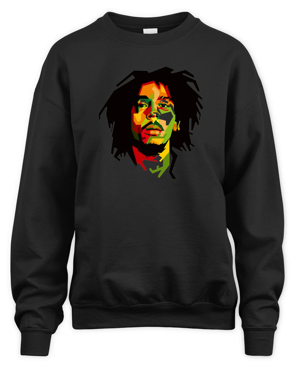 Bob Marley Be Happy Unisex Premium Crewneck Sweatshirt