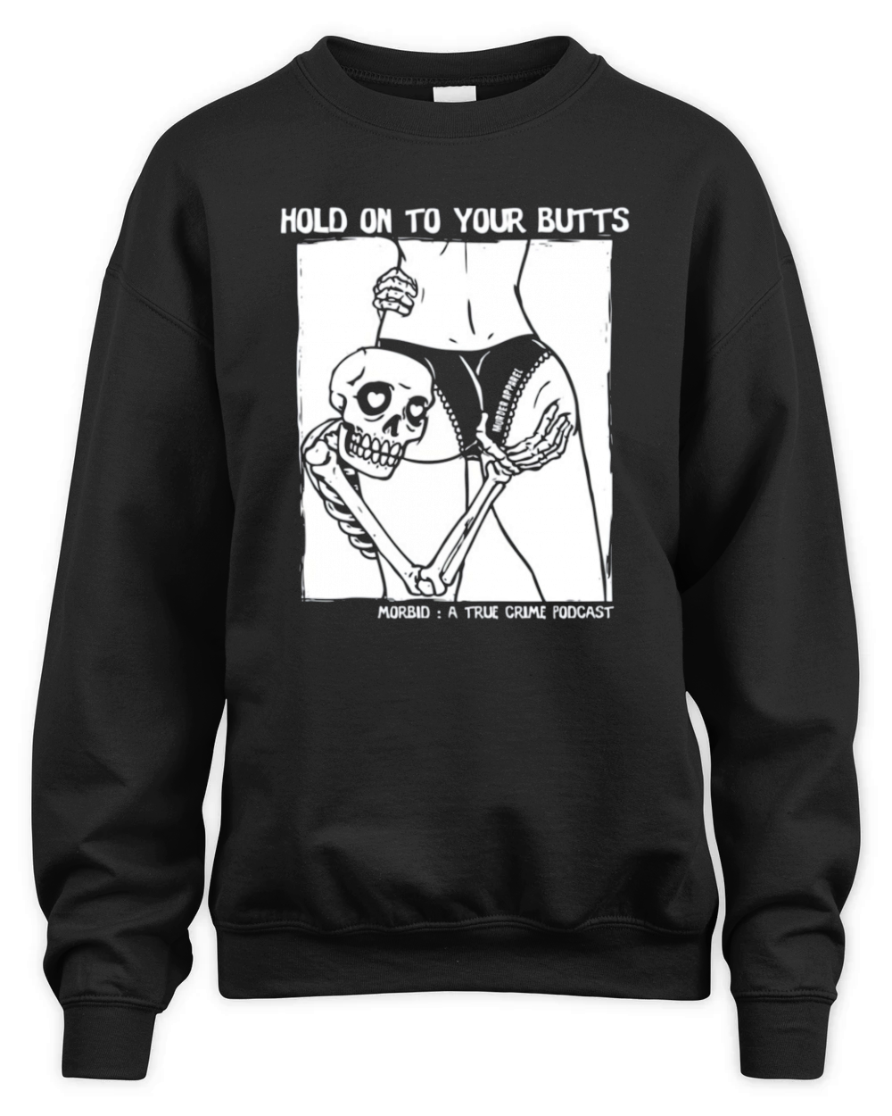 morbid podcast merch Unisex Premium Crewneck Sweatshirt