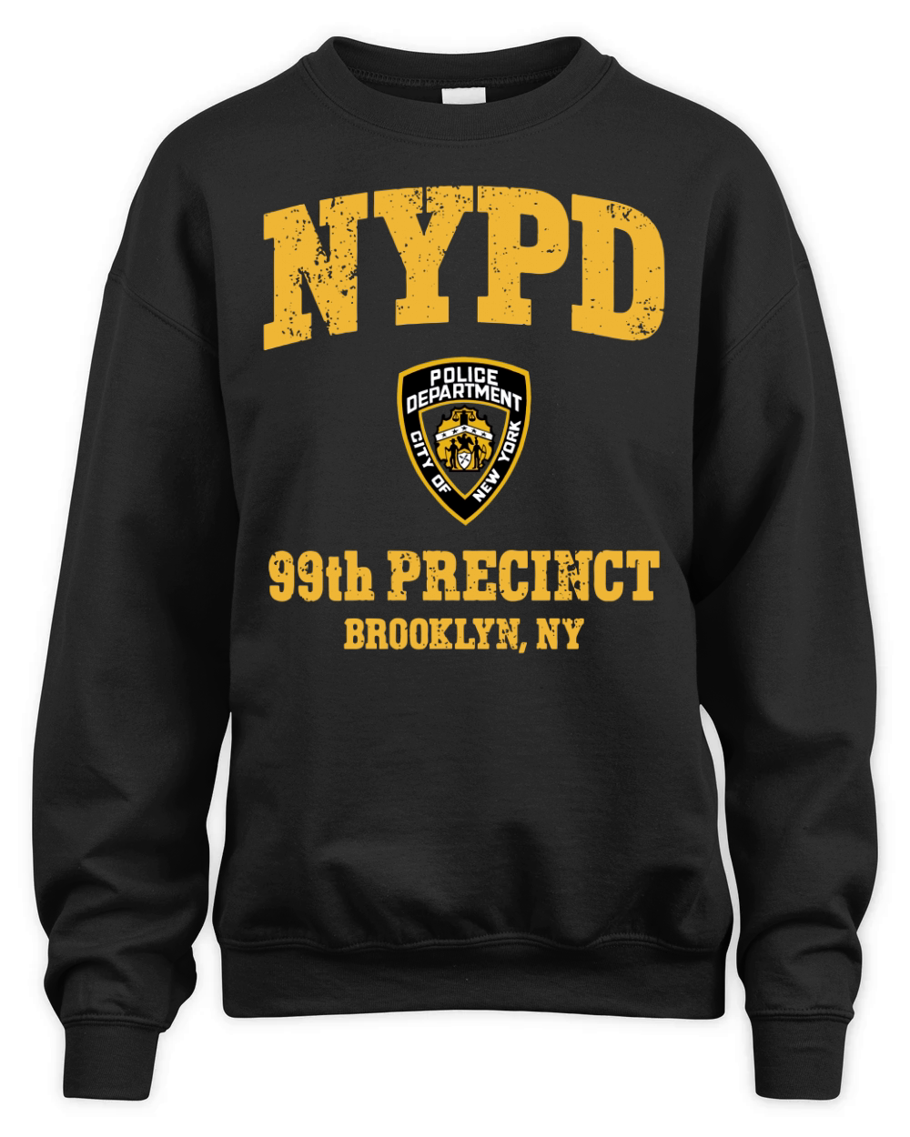 NYPD Police department city of New York 99th Precinct Brooklyn NY shirt Unisex Premium Crewneck Sweatshirt