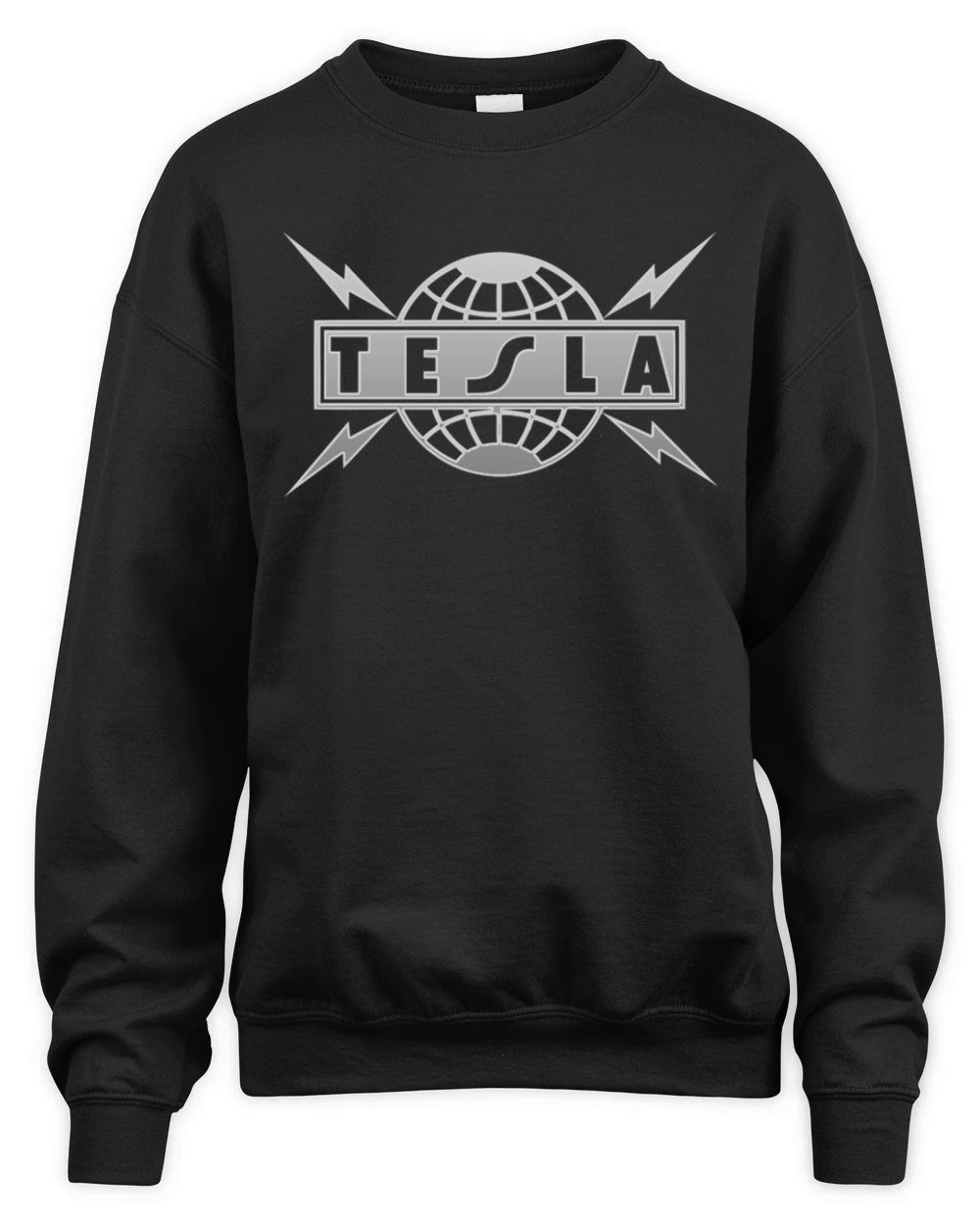 Tesla Band Tshirt Unisex Premium Crewneck Sweatshirt